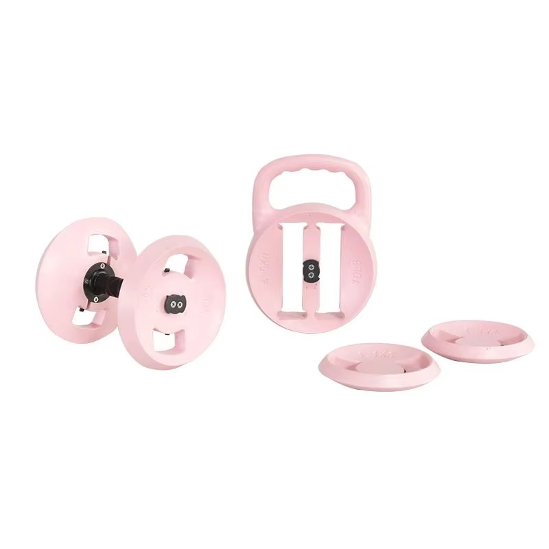 Home Gym Kettlebells - Set Kettlebell Dumbbell Semen dengan Logo