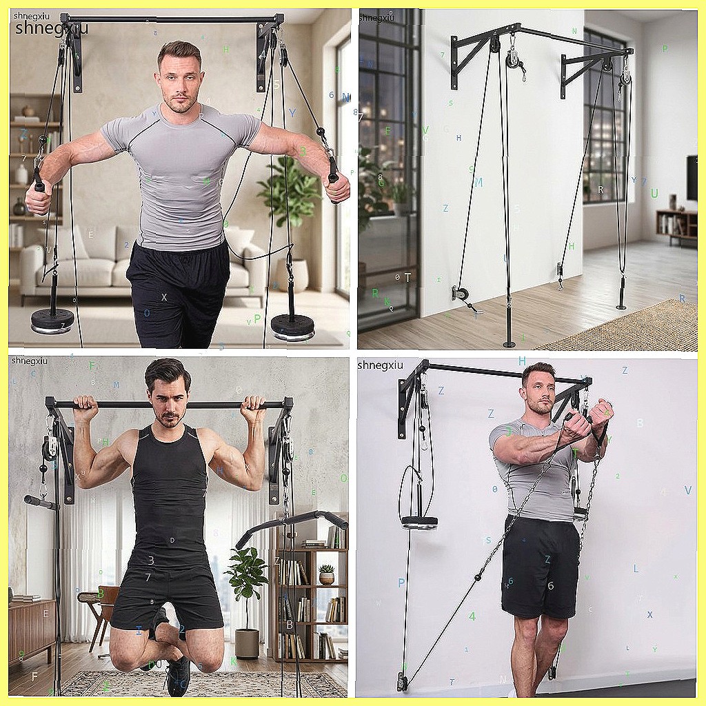 Sistem Katrol Kebugaran DIY ya - Home Gym Cable Pulley System ulasan dan harga