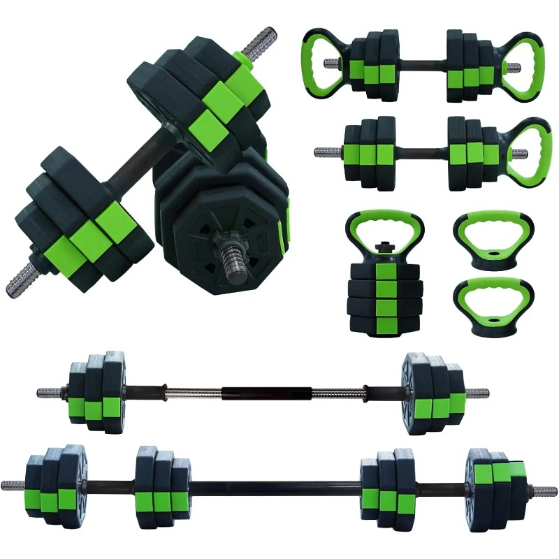 Set Dumbbell 4 in 1 yang Dapat - Home Gym Kettlebells ulasan dan harga