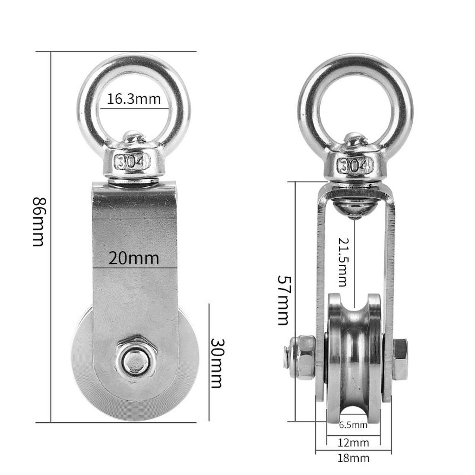 Katrol Kabel Baja Tahan Karat  - Home Gym Cable Pulley System ulasan dan harga