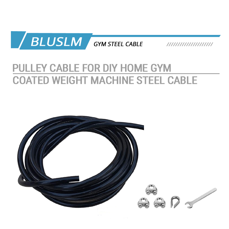 Kabel Pengganti Baja Berlapis  - Home Gym Cable Pulley System ulasan dan harga