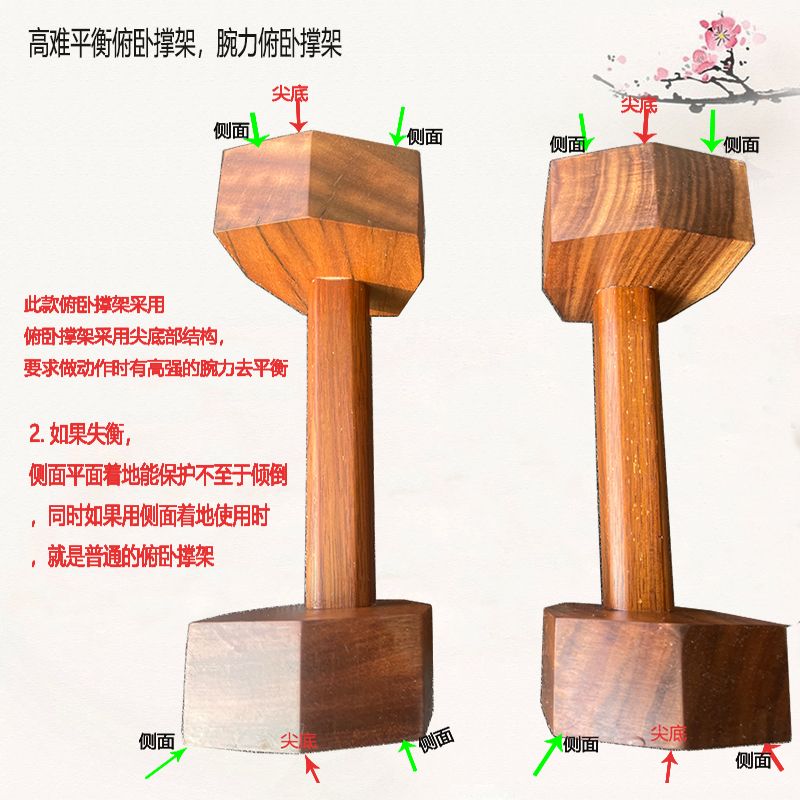 Stand Push-Up Kayu Solid yang  - Home Gym Body Solid ulasan dan harga