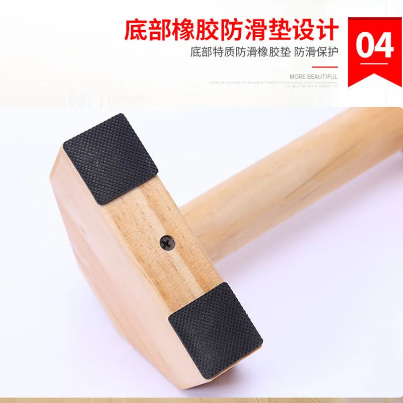Stand Push-Up Kayu Pinus Solid - Home Gym Body Solid ulasan dan harga