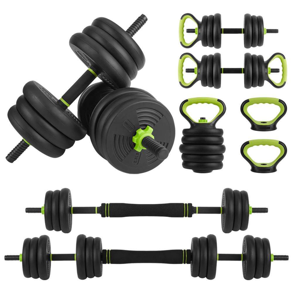 Set Dumbbell 4 in 1 yang Dapat - Home Gym Kettlebells ulasan dan harga