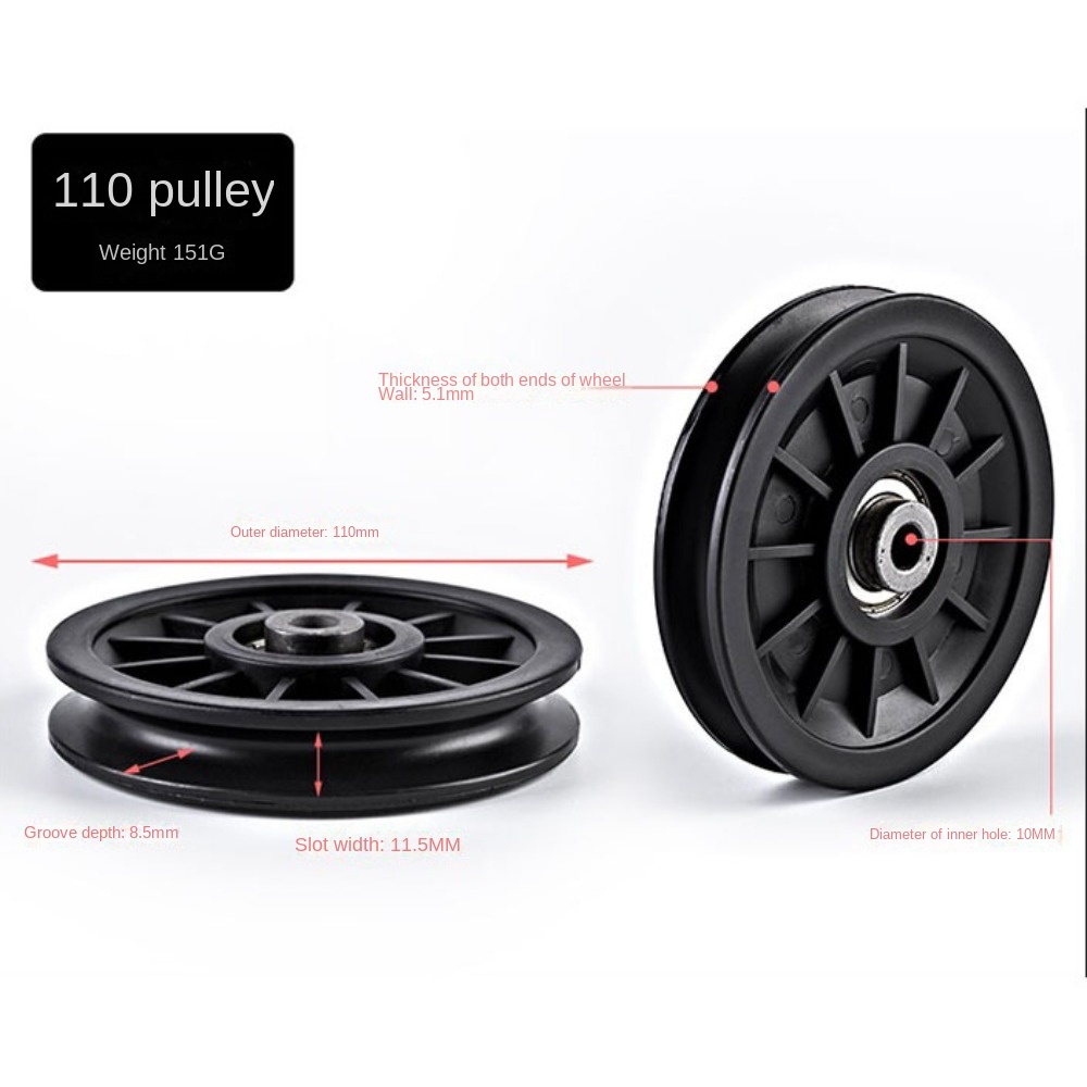 Roda Katrol Bantalan Nilon Hit - Home Gym Cable Pulley System ulasan dan harga